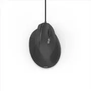 Hama vertikálna ergonomická káblová myš ECM-500R, pre pravákov, čierna
