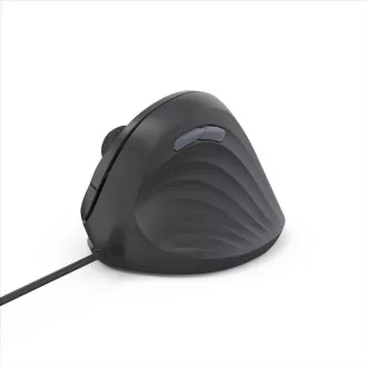 Hama vertikálna ergonomická káblová myš ECM-500R, pre pravákov, čierna
