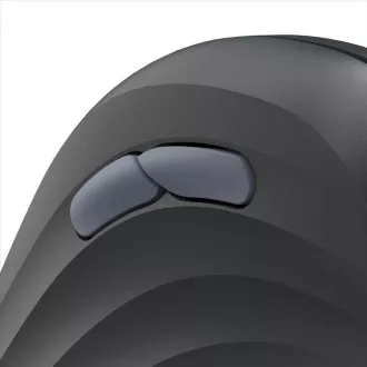 Hama vertikálna ergonomická káblová myš ECM-500L, pre ľavákov, čierna