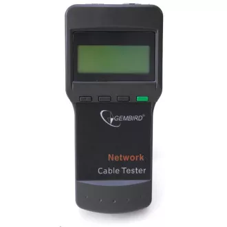 GEMBIRD Skúšačka káblov Digital network cable tester (Cat 5E, 6E, coaxial, telephone) GEMBIRD Skúšačka káblov Digital network cable tester (Cat 5E, 6E, coaxial, telephone)