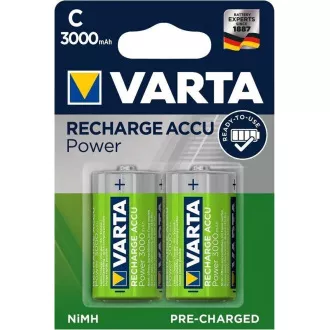 Varta LR14/2BP 3000 mAh Ready to use (Blister 2ks)