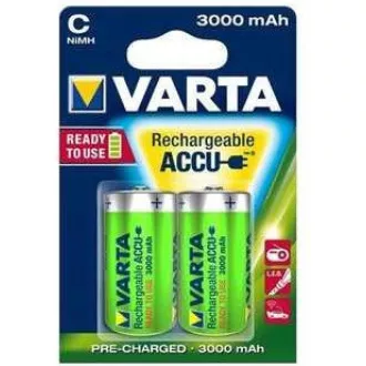 Varta LR14/2BP 3000 mAh Ready to use (Blister 2ks)