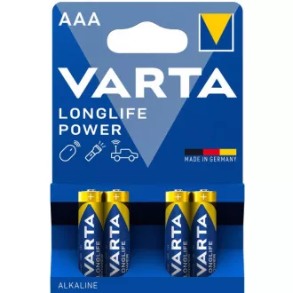 Varta LR03/4BP Longlife POWER (HIGH ENERGY) (Blister 4ks)