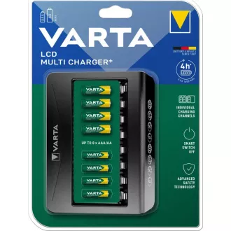 Varta 57681 1-8 AA/AAA nabíjačka batérií s LCD