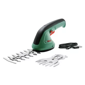 BOSCH EasyShear, súprava akumulátorových nožníc na kríky a na trávu, 3, 6 V, čepeľ 12 cm BOSCH EasyShear, súprava akumulátorových nožníc na kríky a na trávu, 3, 6 V, čepeľ 12 cm