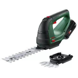 BOSCH AdvancedShear 18V-10, súprava akumulátorových nožníc na kríky a na trávu, 18 V, dĺžka 20 cm, akumulátor BOSCH AdvancedShear 18V-10, súprava akumulátorových nožníc na kríky a na trávu, 18 V, dĺžka 20 cm, akumulátor