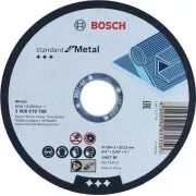 BOSCH rovný rezací kotúč Standard for Metal, A 60 T BF, 125 mm, 22, 23 mm, 1 mm