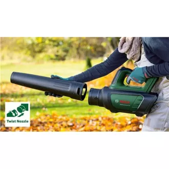 BOSCH AdvancedLeafBlower 36V-750, akumulátorový fúkač na lístie, 36 V, prúdenie 100 – 200 km/h, akumulátor 2.0 Ah