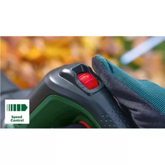 BOSCH AdvancedLeafBlower 36V-750, akumulátorový fúkač na lístie, 36 V, prúdenie 100 – 200 km/h, akumulátor 2.0 Ah