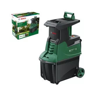 BOSCH AXT 25 TC, tichý kompostovač, 2.500 W, kapacita strihu, max. priemer vetiev 45 mm
