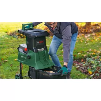 BOSCH AXT 25 TC, tichý kompostovač, 2.500 W, kapacita strihu, max. priemer vetiev 45 mm