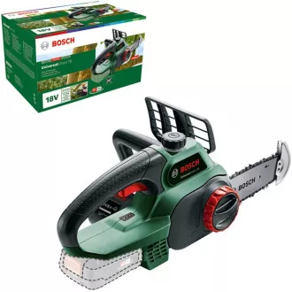 BOSCH UniversalChain 18, akumulátorová reťazová píla, 18 V, lišta 20 cm, rýchlosť rezu 4.5 m/s BOSCH UniversalChain 18, akumulátorová reťazová píla, 18 V, lišta 20 cm, rýchlosť rezu 4.5 m/s