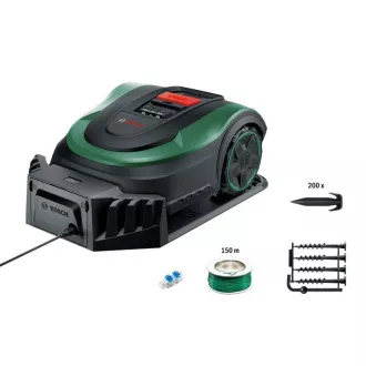 Bosch Indego M+ 700, robotická kosačka, 18 V, výška strihu 30 – 50 mm, plocha až 700 m2