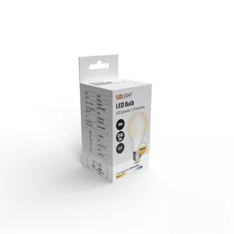 Solight LED žiarovka, klasický tvar, 10W, E27, 3000K, 270 °, 850lm