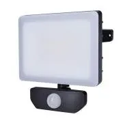 Solight LED reflektor Quick so sensorom, 30W, 2550lm, 4000K, IP44, čierny