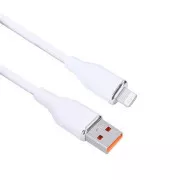 Solight lightning kábel, USB 2.0 A konektor - Lightning konektor, silikón, 1m