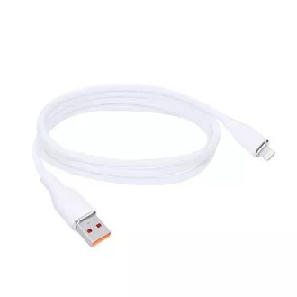 Solight lightning kábel, USB 2.0 A konektor - Lightning konektor, silikón, 1m Solight lightning kábel, USB 2.0 A konektor - Lightning konektor, silikón, 1m
