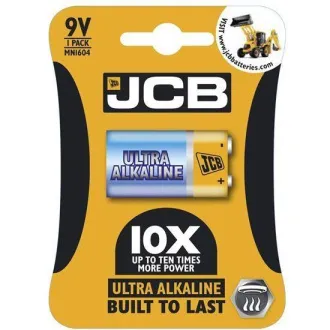 JCB OXI ULTRA alkalická batéria 6LR61/9V, blister 1 ks