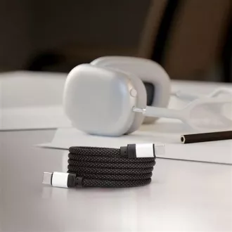 Solight magnetický USB-C 3.1 kábel, USB-C konektor - USB-C konektor, 1m