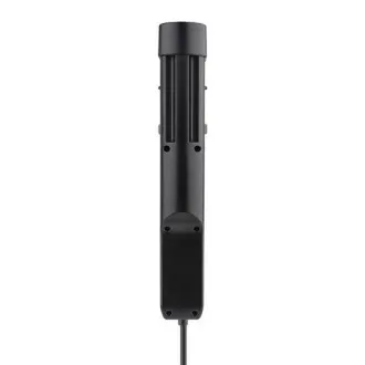 Solight 3z + USB A + C prenosné stolné zásuvky, 2m, čierna, USB rýchlonabíjačka 20W PD