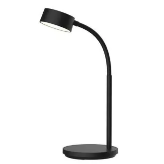 Solight LED stolná lampička, 4, 5W, 300lm, 3CCT, čierna, podstavec