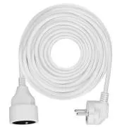Solight 1z predlžovací prívod - spojka, 15m, 3 x 1, 5mm2, biela