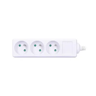 Solight viacnásobná zásuvka, 3 zásuvky Solight viacnásobná zásuvka, 3 zásuvky
