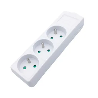 Solight viacnásobná zásuvka, 3 zásuvky Solight viacnásobná zásuvka, 3 zásuvky