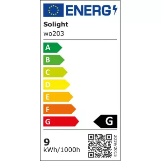 Solight LED kuchynské svietidlo T5, vypínač, 9W, 4100K, 54cm
