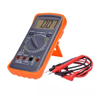 Solight multimeter, max. AC 600V/10A, max. DC 600V/10A, test diódy, bzučiak, hFE, kapacita, odpor Solight multimeter, max. AC 600V/10A, max. DC 600V/10A, test diódy, bzučiak, hFE, kapacita, odpor