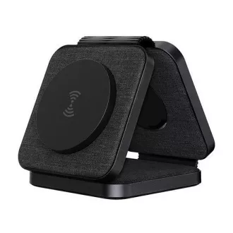 Solight cestovná nabíjačka 3v1, MagSafe kompatibilná