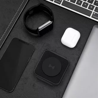 Solight cestovná nabíjačka 3v1, MagSafe kompatibilná