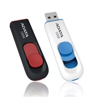 ADATA Flash Disk 16GB C008, USB 2.0 Classic, čierna