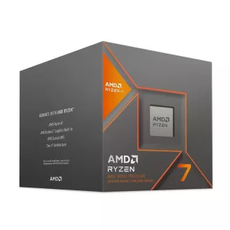 CPU AMD RÝDEN 7 8700G, 8-core, až 5.1GHz, 24MB cache, 65W, AMD Radeon 780 Graphics, socket AM5, BOX CPU AMD RÝDEN 7 8700G, 8-core, až 5.1GHz, 24MB cache, 65W, AMD Radeon 780 Graphics, socket AM5, BOX