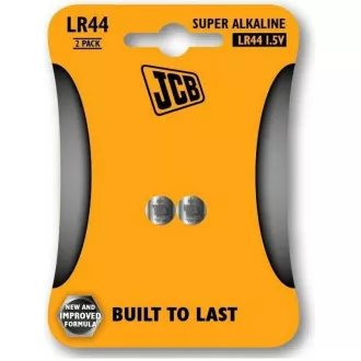 JCB alkalická batéria LR44, blister 2 ks