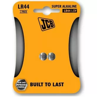 JCB alkalická batéria LR44, blister 2 ks JCB alkalická batéria LR44, blister 2 ks