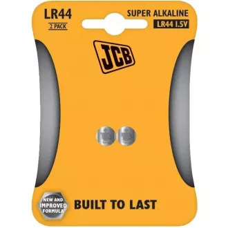 JCB alkalická batéria LR44, blister 2 ks