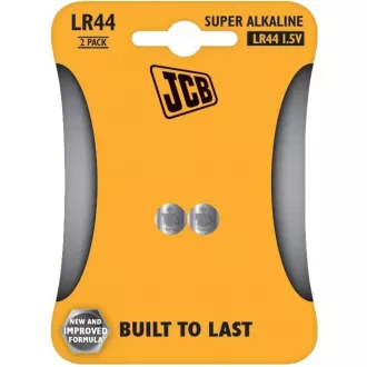 JCB alkalická batéria LR44, blister 2 ks JCB alkalická batéria LR44, blister 2 ks