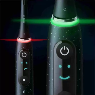 Oral-B iO Series 10 Cosmic Black elektrická zubná kefka, magnetická, 7 režimov, AI, časovač, 3D mapovanie