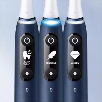 Oral-B iO Series 7 Sapphire elektrická zubná kefka, 5 režimov, cestovné puzdro, rýchlonabíjacia stanica