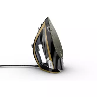 Tefal FV9865E0 Ultimate Pure naparovacia žehlička, 3000 W, automatické vypnutie, kropenie, rýchle nahriatie, čierna / zlatá Tefal FV9865E0 Ultimate Pure naparovacia žehlička, 3000 W, automatické vypnutie, kropenie, rýchle nahriatie, čierna / zlatá