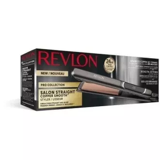 Revlon RVST2175E žehlička na vlasy, 30 teplotných stupňov, rýchlonahrievanie, automatické vypnutie, čierna