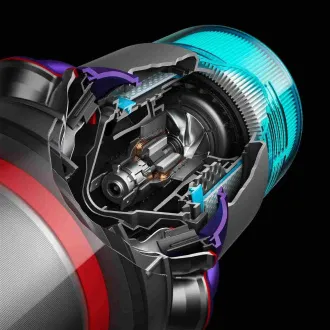 Dyson Gen5detect Absolute vysávač tyčový vysávač, akumulátorový, 280 AW, HEPA filter, LED displej