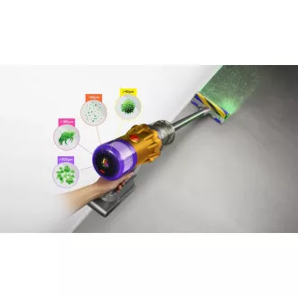Dyson V12 Detect Slim Absolute 2023, akumulátorový vysávač, iluminačné technológie, 3 režimy, LCD displej Dyson V12 Detect Slim Absolute 2023, akumulátorový vysávač, iluminačné technológie, 3 režimy, LCD displej