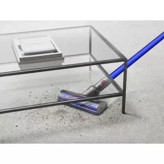 Dyson V11 Absolute akumulátorový vysvač, Li-Ion batéria, LCD displej, 3 režimy, zberná nádoba, modrý / strieborný - Rozbalené