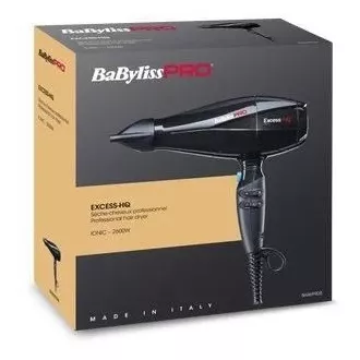 Babyliss PRO BAB6990IE Excess HQ sušič vlasov, 2600 W, 2 rýchlosti, 3 teploty, s koncentrátorom, čierny Babyliss PRO BAB6990IE Excess HQ sušič vlasov, 2600 W, 2 rýchlosti, 3 teploty, s koncentrátorom, čierny