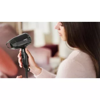 Philips BHC010/00 EssentialCare sušič vlasov, 1200 W, studený vzduch, 3 rýchlosti, 3 teploty, čierny