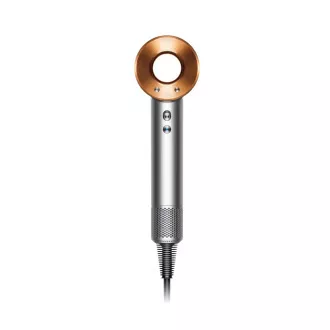 Dyson Supersonic HD07 sušič vlasov, 1600 W, 3 rýchlosti, 4 teploty, rýchle nahrievanie, strieborná/medená