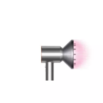 Dyson Supersonic HD07 sušič vlasov, 1600 W, 3 rýchlosti, 4 teploty, rýchle nahrievanie, strieborná/medená