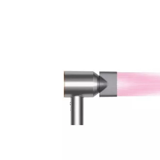 Dyson Supersonic HD07 sušič vlasov, 1600 W, 3 rýchlosti, 4 teploty, rýchle nahrievanie, strieborná/medená